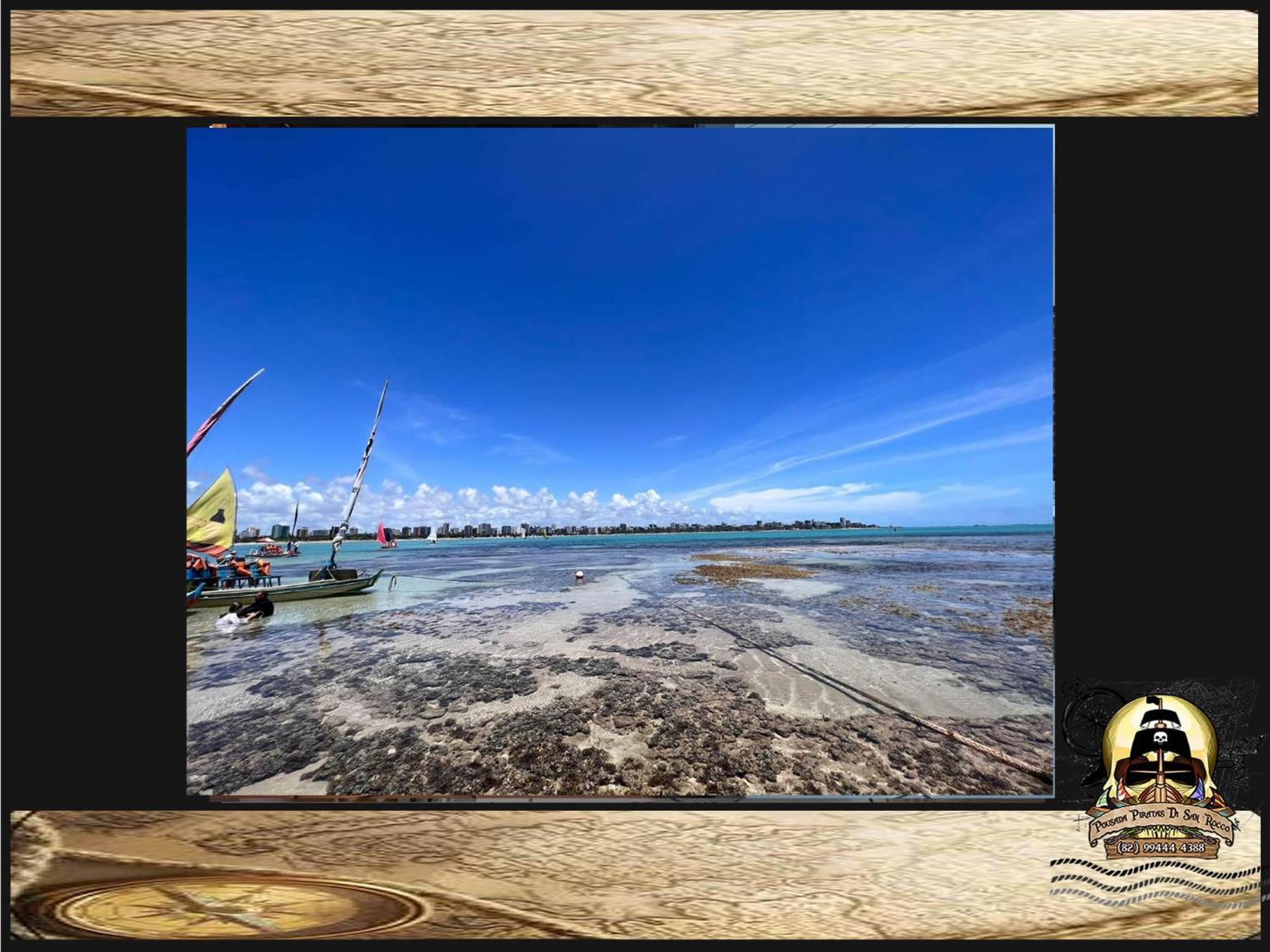 Pousada Piratas Di San Rocco Maceio Dış mekan fotoğraf
